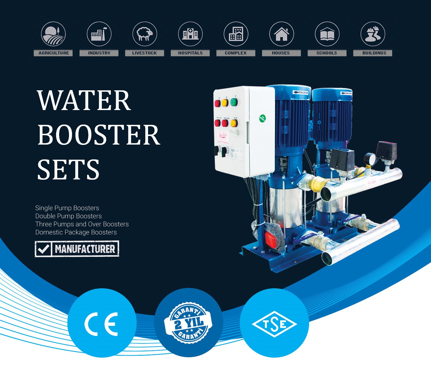 Aquasan Water Booster Sets